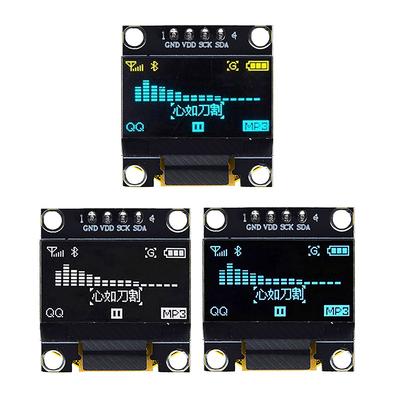 Diy Utente 0.96 Pollici Oled Ssd1306 Bianco/Blu/Giallo 128X64 Iic I2C Modulo Display Seriale 12864 Scheda Schermo Lcd