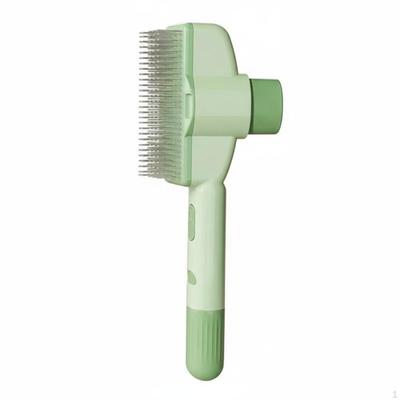 Cat and Dog Grooming Brush Detangling Pet Deshedding Tool Skin Massaging SelfCleaning Slicker