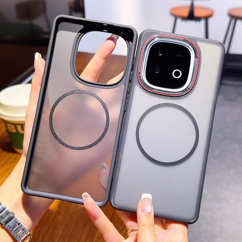 Suitable for iQOOZ10turbo/Z10proturbopro Magnetic Mobile Phone Case Lycra Y300gt Rotating Bracket