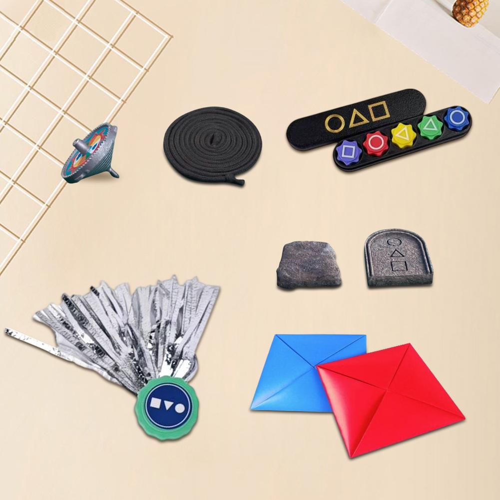 Korean Party Board Game Fun Gonggi Jack Stone Pebbles Set Traditional Play Game Hand Eye Coordination Training Toy Gong gi Set