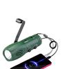 Emergency Multi-Function Hand-Crank Flashlight with Radio, SOS Alarm, and Phone Charger