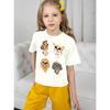 European Sizes New Trendy T-Shirts for Girls, Helping Kids Become Little Fashion Leaders, Featuring Stylish And Cute Prints of Very Cool Puppies