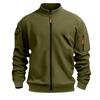 Mens Full Zip Sweatshirts And Tall Casual Stand Collar  Workout Jackets Outdoor Lightweight Athletic Coat