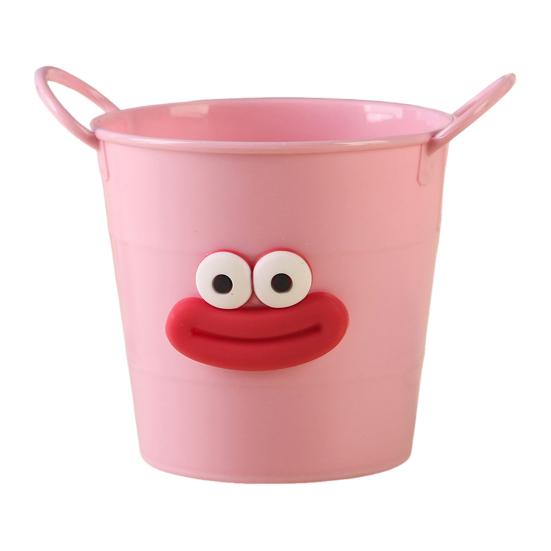 Cartoon Pen Holder Large Capacity Storage Bucket for Pens Pencils Markers Crayons Desktop Storage Box Organizer for Home Office