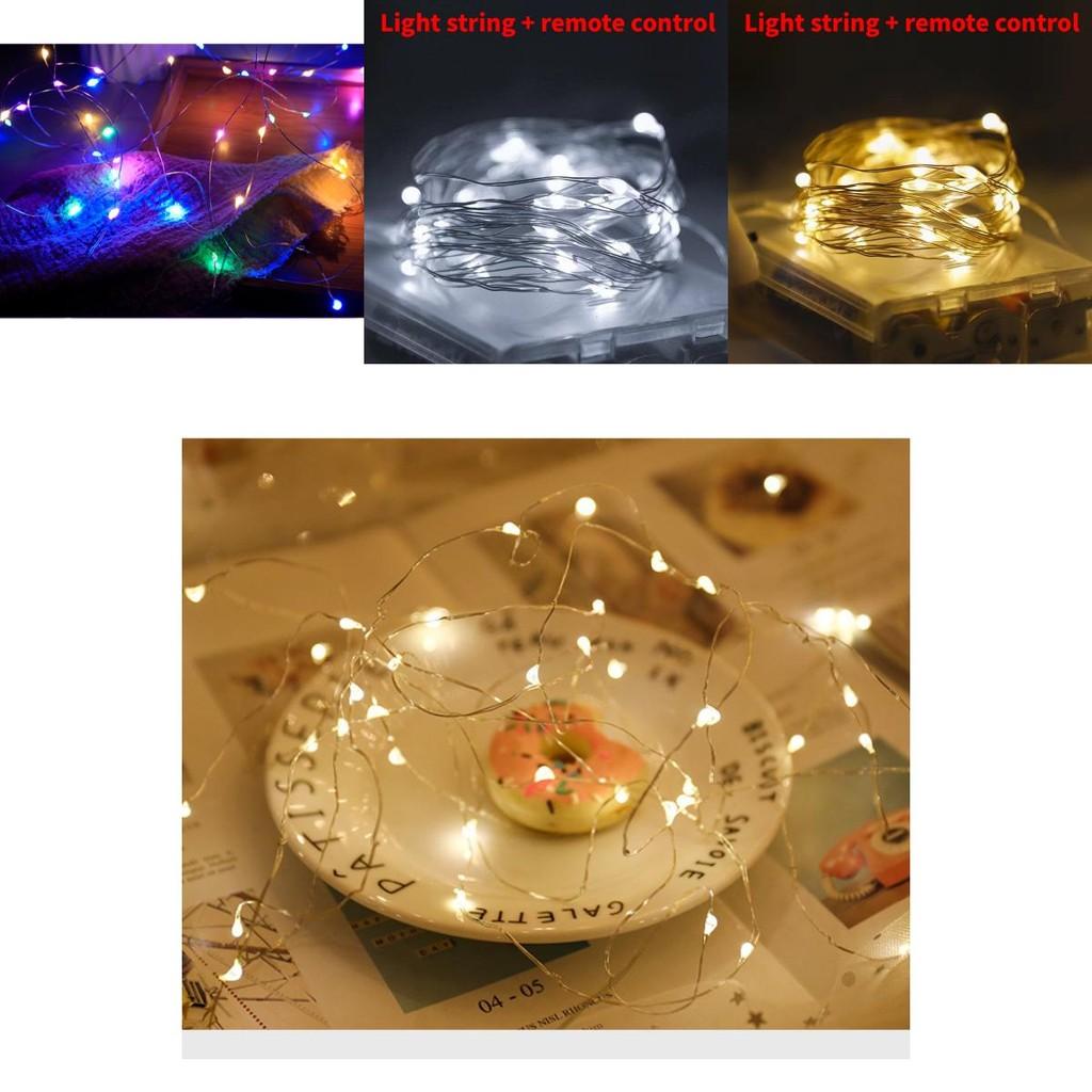 Battery Box Copper Wire Led String Light For Christmas Decor And Festive Events