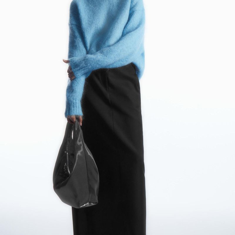 Spring New Arrival Basic Style Loose Casual Sweater round Neck Mohair Blended Sweater 1097008