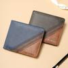 New Men'S Wallet Men'S Short Wallet Middle-Aged And Youth Wallet Large Capacity Multi-Card Wallet