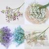 Fake Gypsophila Paniculata Decor With Shaping Technique In Soft Pvc For Event And Home Decoration