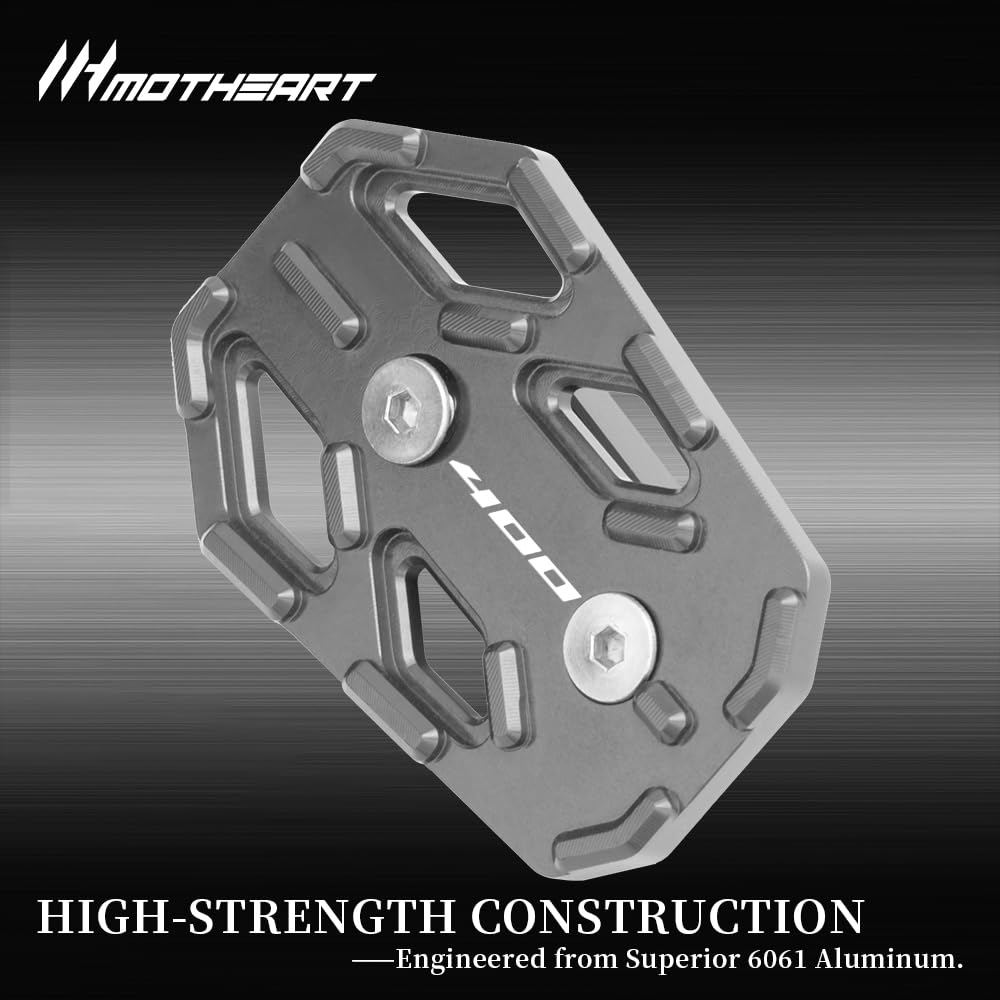 MotHeart Motorcycle Brake Pedal Extensions for CB400X 2021 CBR 400R 2019-2021 Improved Comfort and