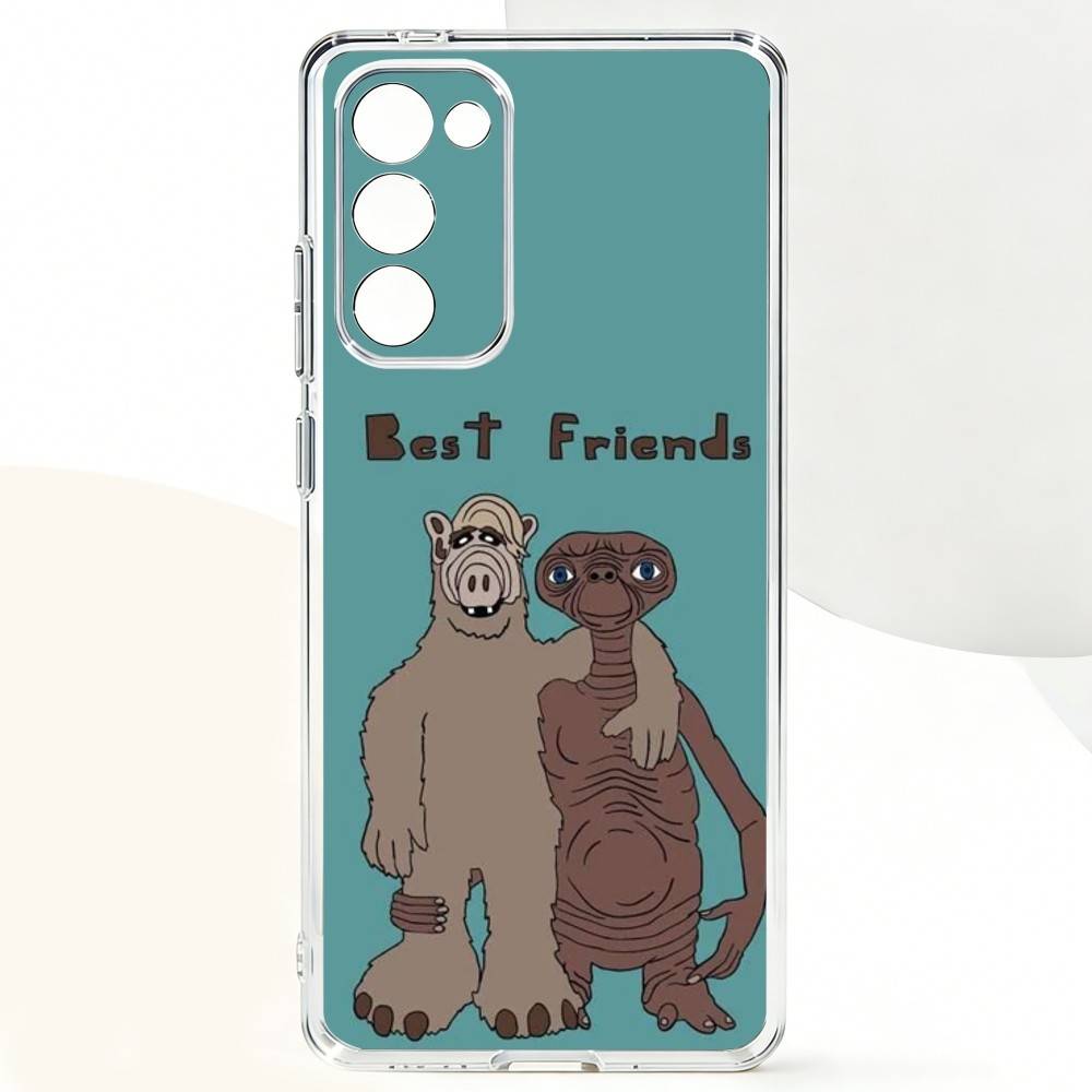 

TV S-Series A-Alf Phone Case For Samsung Galaxy A,71,70,52,51,40,31,50,50S,30S,21S,12,10,Note20ultra Transparent Cover Samsung a40