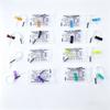 Veterinary Disposable Sterile Double-Bladed Venous Blood Collection Needle for Cats and Dogs, 50-Pack Affordable Packaging