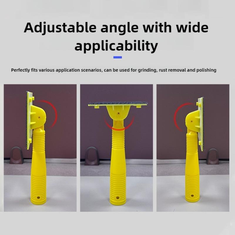Sanding Block Holder Universal Self Adhesive Durable Wall Surface Smoothing Woodworking Polishing Hand Tool DIY Home Improvement