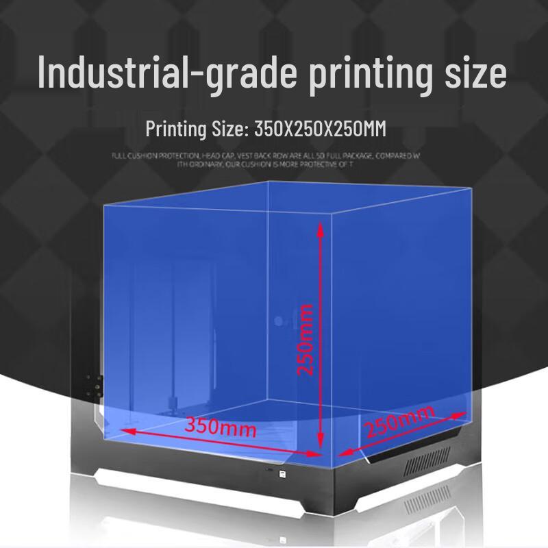 Lanmo Industrial-Grade Dual High-Precision 3D Printer CN plug (adapter included)
