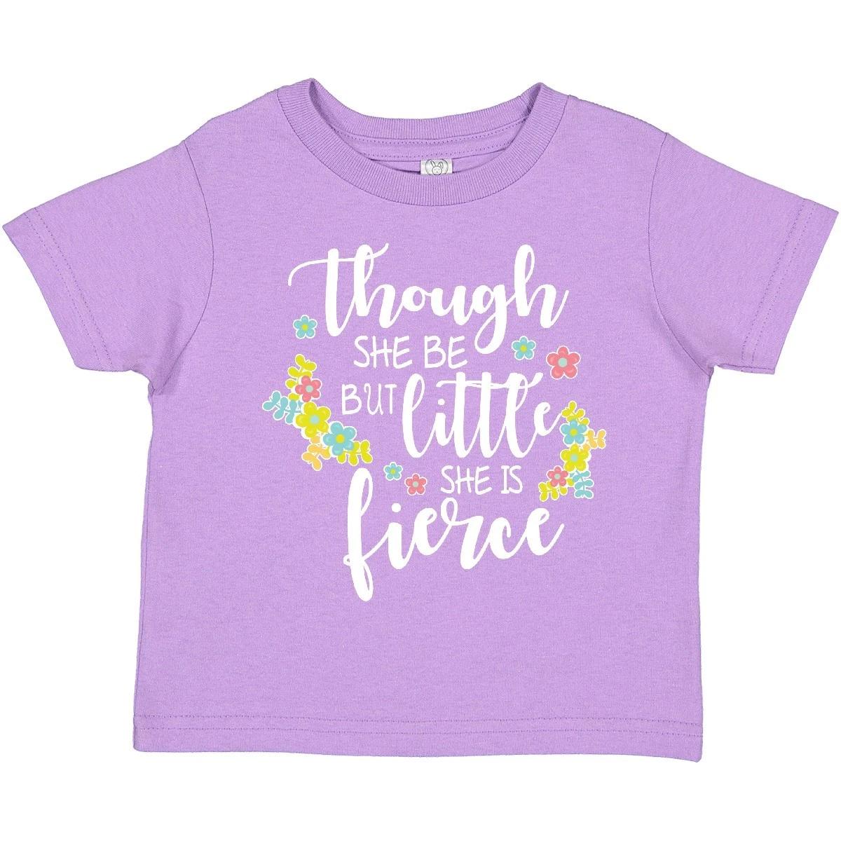 Inktastic Though She Be But Little She Is Fierce Shakespeare Toddler T-Shirt Kid 100