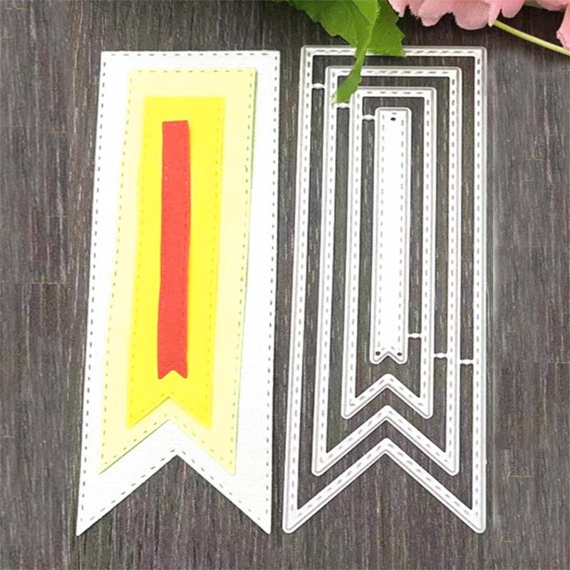 Bookmarks Embossing Cutting Dies Bookmarks Embossing Die Cuts for Card Making DIY Scrapbooking Album Paper Crafts