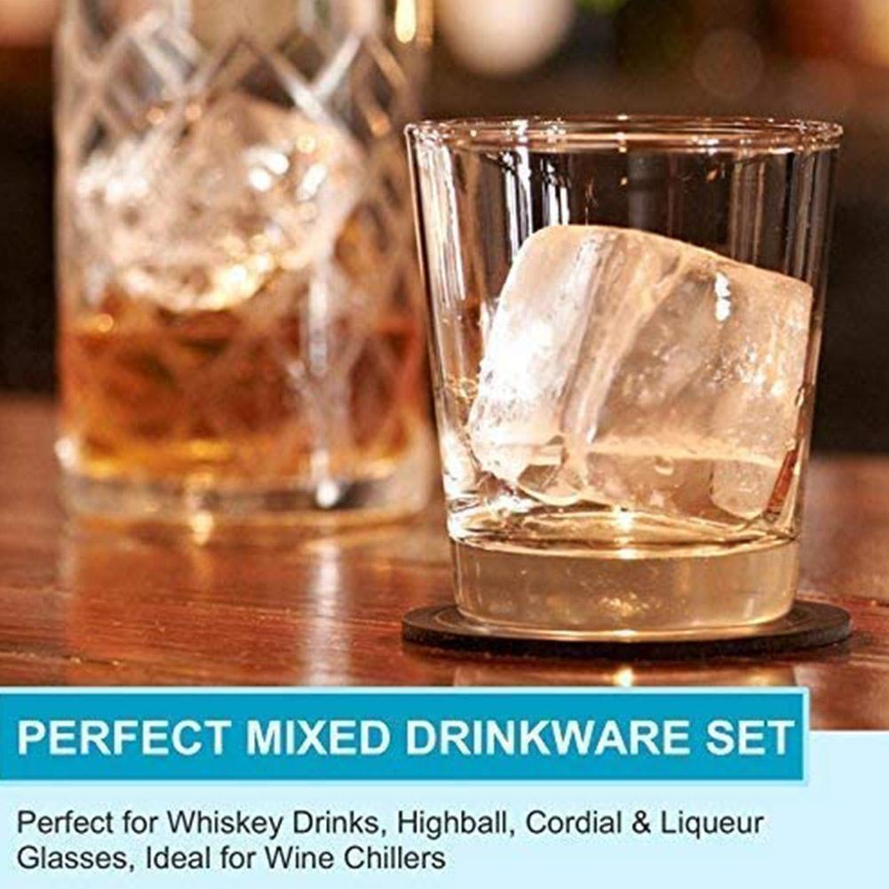 Ice tray plastic with lid and soft bottom 4 large ice cubes Food grade silicone material