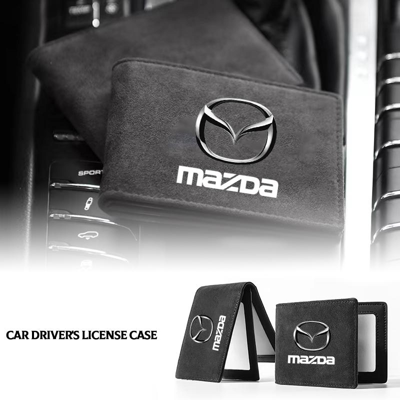 PU Leather Credit Card Case Car Driving Documents Protective Case For Mazda 3 6 CX5 2 CX3 CX9 MX5 RX8 Axela Demio MS CX5 2 Axela Demio Atenza GJI GH