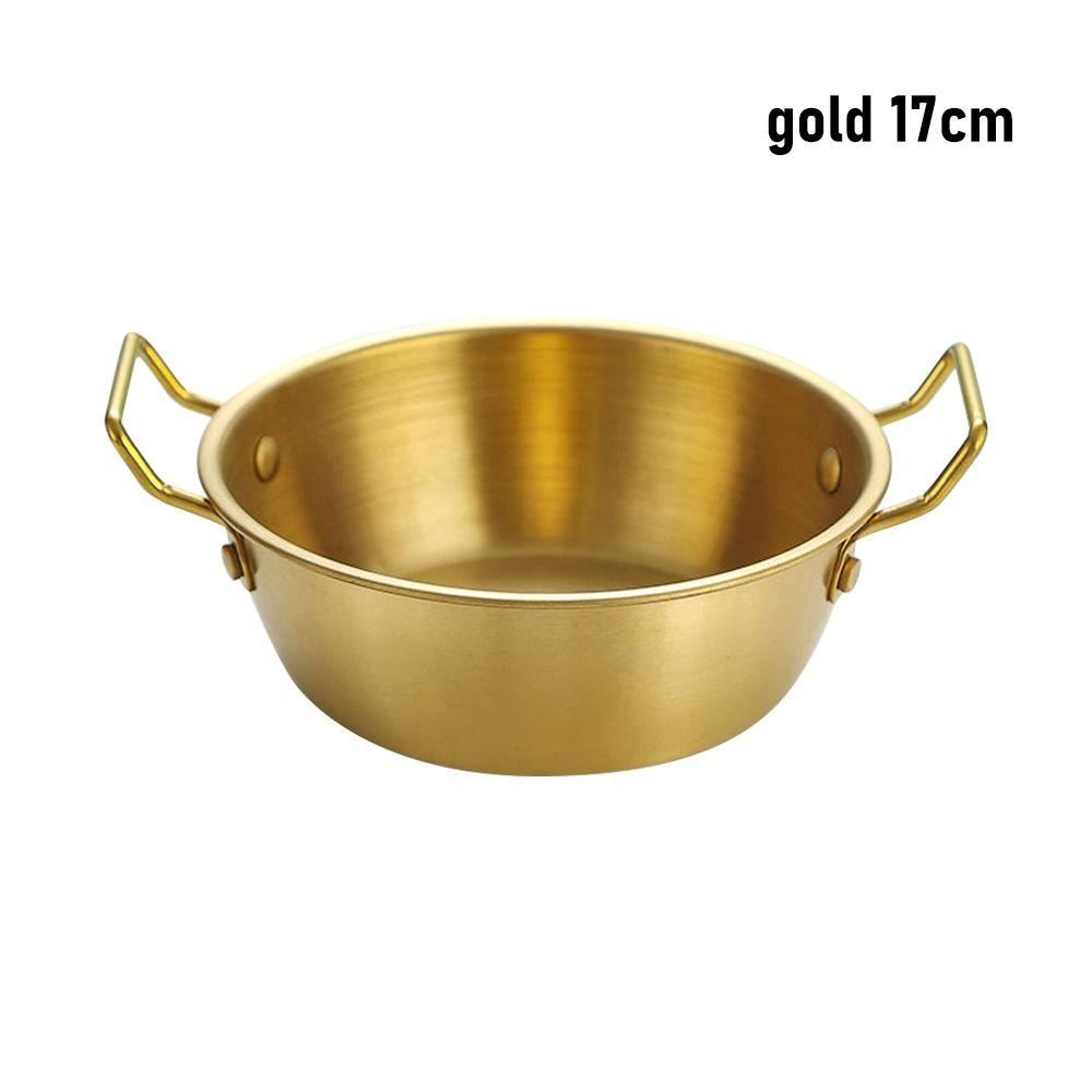 1Pcs Kitchen Tableware Stainless Steel Bowl with Handle Sauce Seasoning Dish Durable Rice Bowls