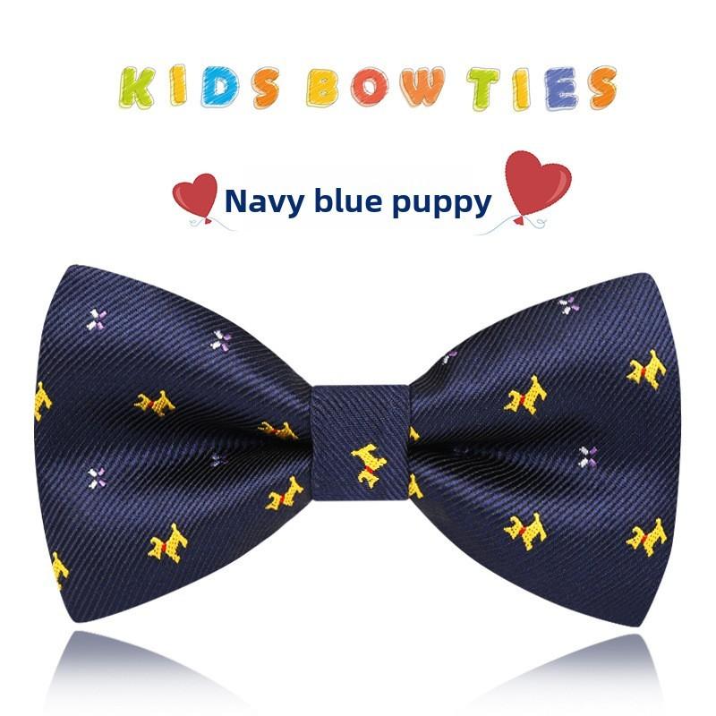 Childrens Korean Style Bow Tie With Silk Material For Party And Performance Use
