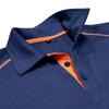 New Summer Men's Short-sleeved Polo Shirt Men's Colour Blocking Lapel Polo Shirt Men's Body Shirt