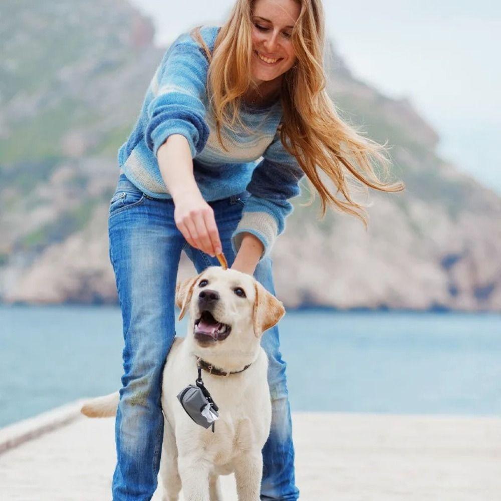 Refillable Dog Poop Bag Leash Attachment Pet Cleaning Tools for Puppy Outdoor Stroll