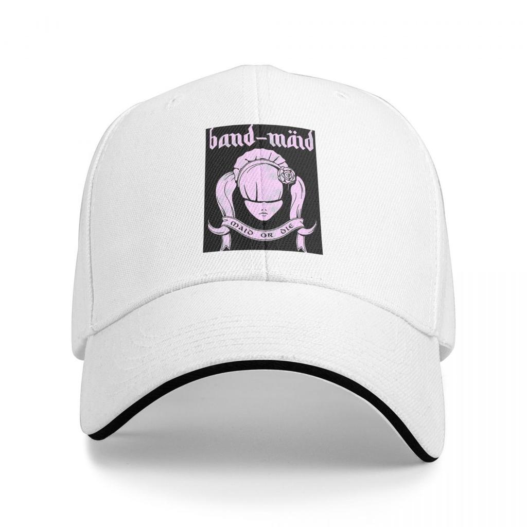 Band Maid Heavy Metal Pop Baseball Caps Snapback Baseball Hats Breathable Casual Casquette Outdoor Unisex
