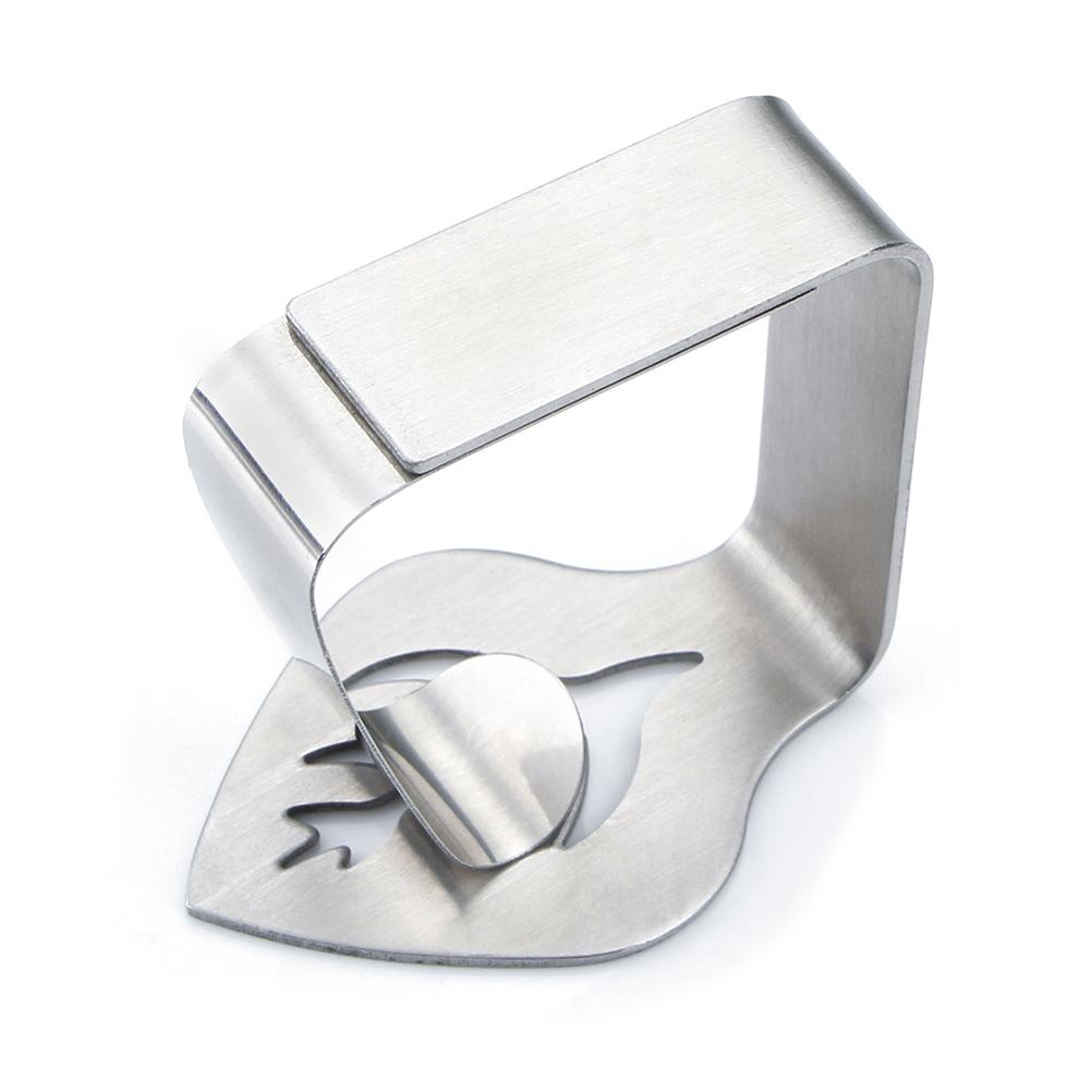 4PCS Stainless Steel Table Cloth Clips Adjustable Table Cover Clamps Table Cloth Holders for Home
