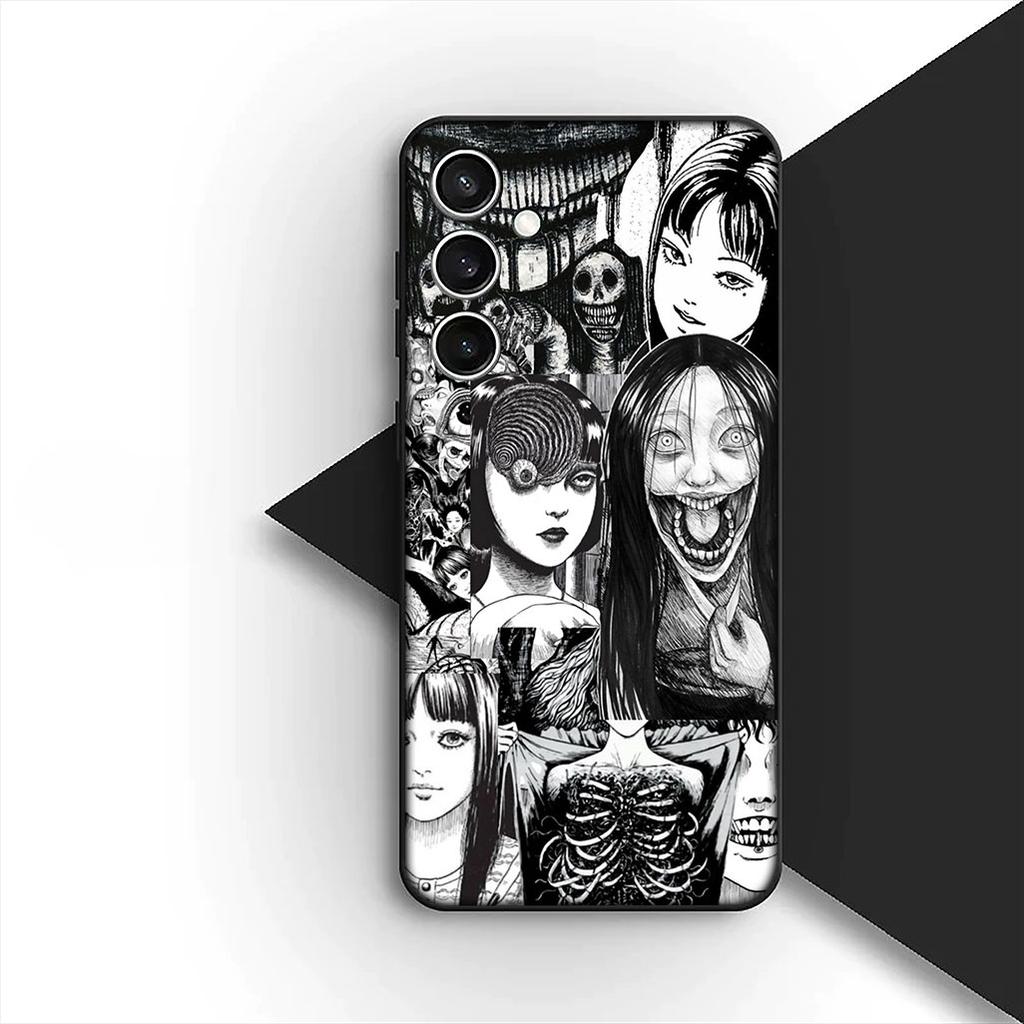 Cover for Samsung Galaxy S10 S8 S9 Plus A33 A34 A31 70 A71 A72 Note 20 9 8 S10E Casing Phone Case Horror Junji Ito Tomie Cartoon