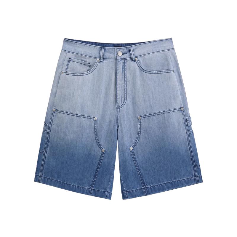 GAP Men s Gradient Washed Loose Denim Shorts 34