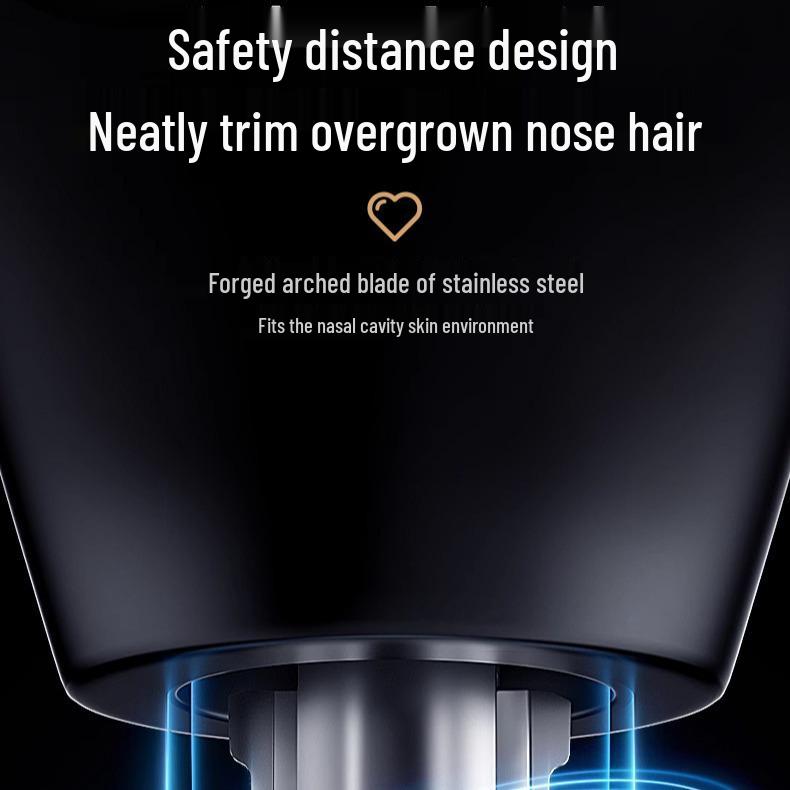 Unisex Electric Nose Hair Trimmer and Scissors for Easy Grooming