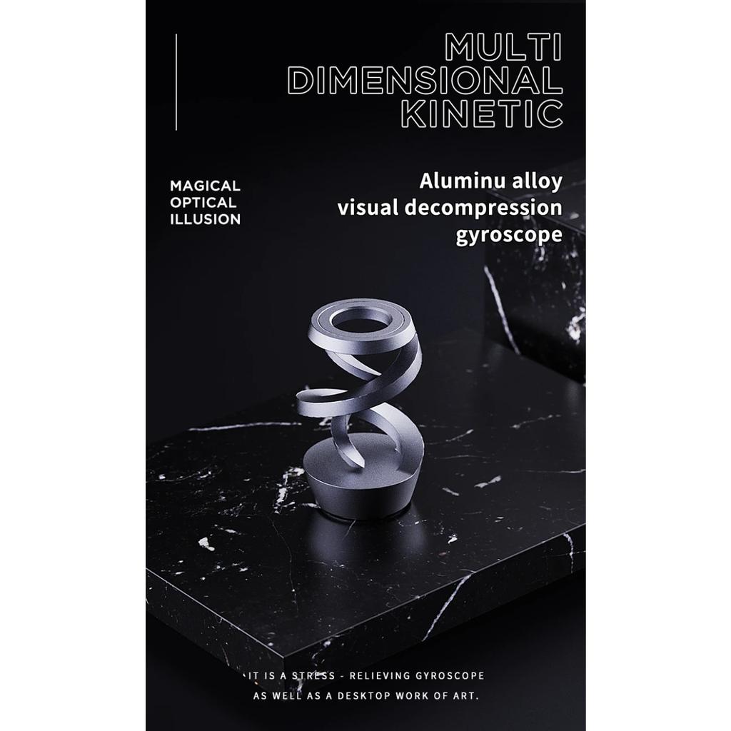 Desktop Metal Floating Gyroscope Fidget Spinner Anti - Gravity Stress - Relieving Toy Fidget Toy Edc Fidget Slider