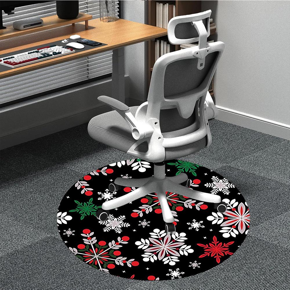 

1pc Winter Festive Carpet for Office, Non-slip, Soft and Durable Office Rug, Perfect for Office yy260128026 80cm by 80cm