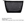 Mesh Cosmetic Bag Purse Organizer Pouch See-Through Travel Makeup Bag Toiletry Organizer for Skincare Products Cosmetics