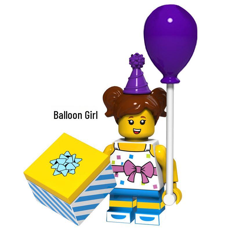 

Оптові Мультяшні Клоун та Бог Багатства Конструктор Іграшки Height about 5 cm