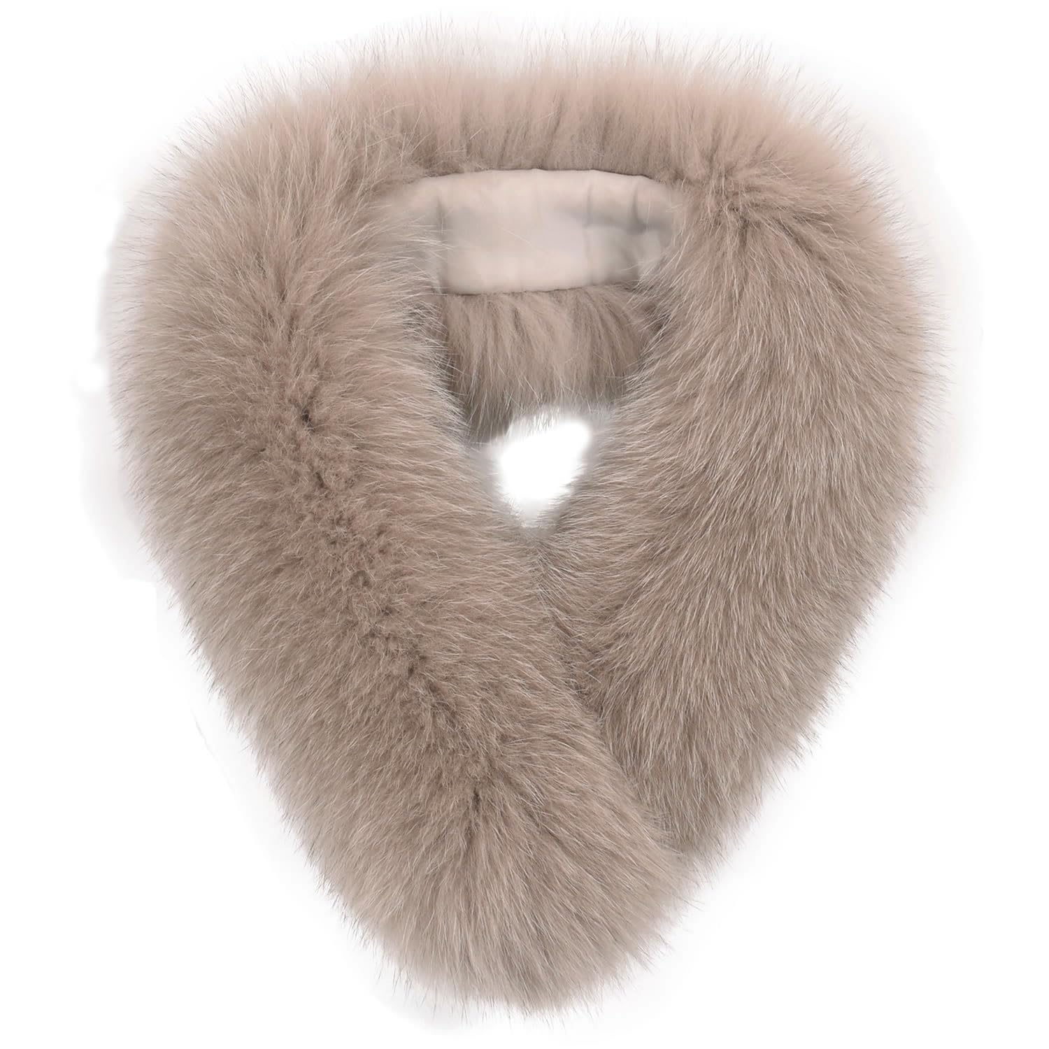 

SAGA Fox Fur Scarf with Clip Greige [HHayashiguchi] [Hayashiguchi] (FF4010) [Type A]