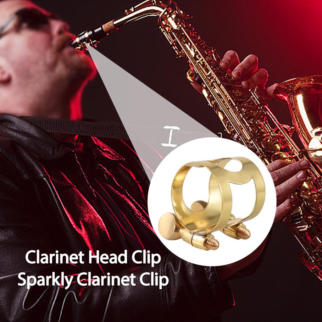 SPRING Enhance Sound Quality With Plastic Saxophone Mouthpiece Ligature Reed Clip Clamp For Alto Saxophone And Clarinet For Clarinet