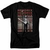 26 Jimi Hendrix Give It All T-Shirt sous licence Rock N Roll Musique Groupe Tee Noir T-Shirt Unisexe