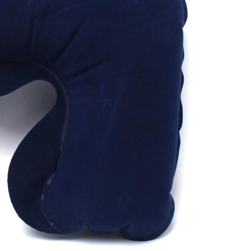 3 Teile/paket Weiche U-förmige Aufblasbare Luftkissen Tragbare (1 Stück Kissen + 1 Stück Augenabdeckung + 1 Stück Ohrstöpsel)