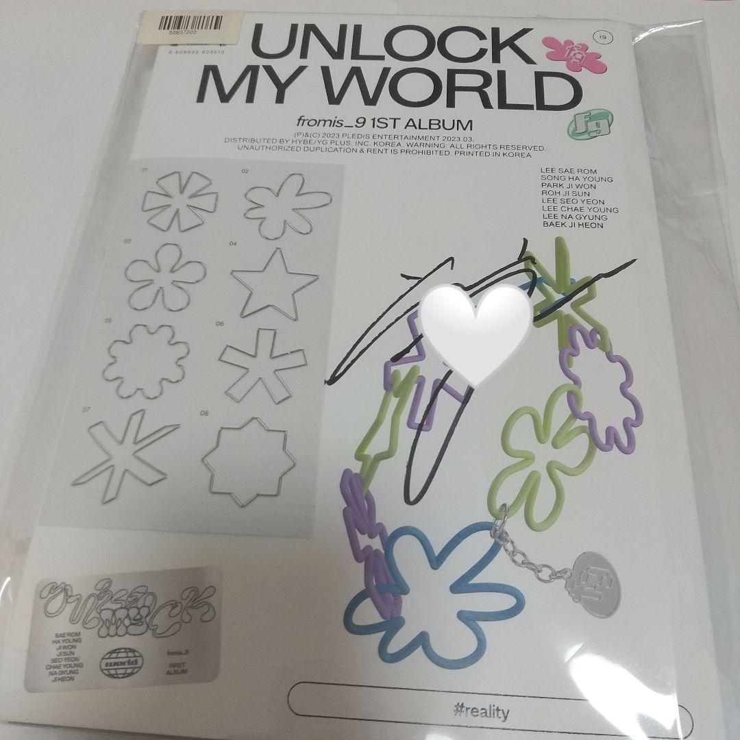 

[USED] Soyeon autographed album fromis_9 unlockmyworld