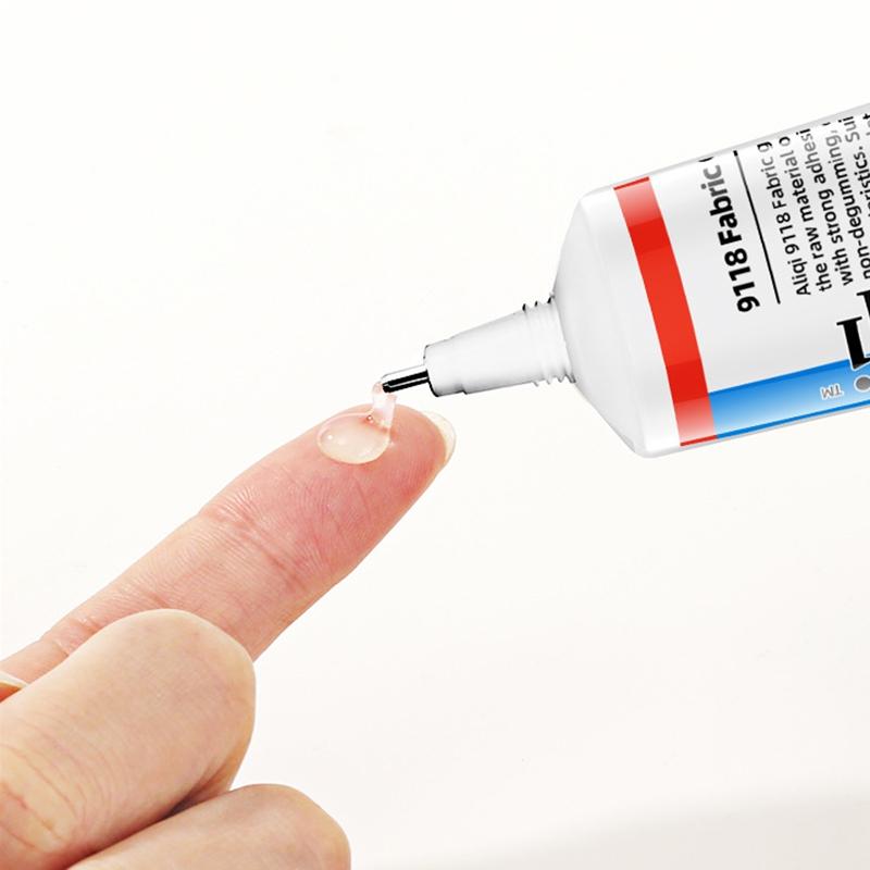 15/60ml Fabric Glue Quick Dry Fabric Patching Glue Multipurpose Waterproof Fabric Sewing Glue Repair Tool for Fabric Repair