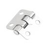 Marine Hardware Accessories 316 Stainless Steel Folding Hinge Silver Stamped Hinges