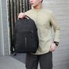 Premium Business Backpack - Spacious Laptop Bag with Reflective Security Strip Professional Commuter Backpack-tan