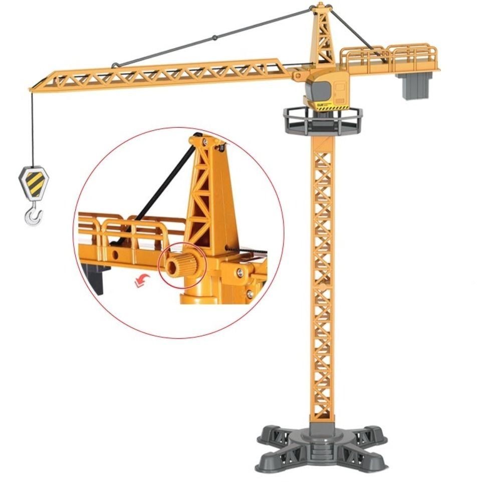 Lifting Tower Engineering Vehicle Toy Loader Tractor Car Construction Model  Children Toy