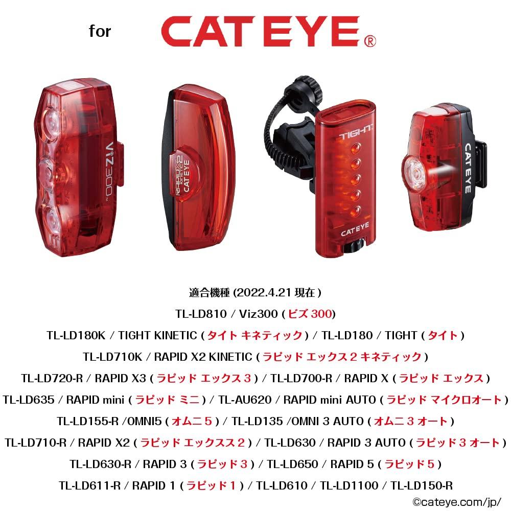 Safety Light Adapter for GoPro Interface to CATEYE This safety light adapter converts GoPro mounts and adapters into CATEYE safety [REC MOUNT]