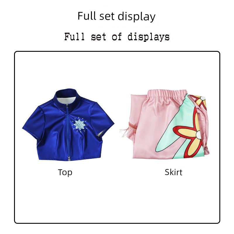 One Piece Red Movie Version Nico Robin Two Years Later Cosplay Costume Jacket Nicole Robin Two Years Later XL