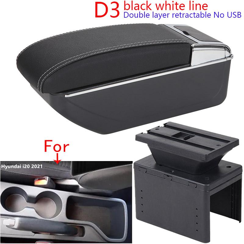 

Для Hyundai I20 Подлокотник Для Hyundai i20 Подлокотник для автомобиля Детали интерьера Центральная консоль Ящик для хранения автомобиля Аксессуары 2025 2025