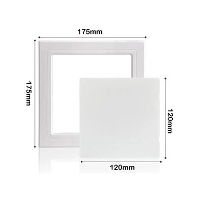 Self-adhesive Access Panel Door White Removable Opening Flap Cover Plate Plastic ABS Access Hatch Cover Doors Wall Ceiling