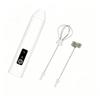 Electric Milk Frother Dual Stick Rechargeable 3-Speed Handheld Egg Beater Coffee Frother Cream Foamer Maker Type-C Rechargeable