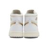 Air Jordan 1 High Zoom Comfort 2 FIBA Unisex Sneakers White Neutral-Grey Metallic-Gold DV1307-107