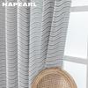 1 STKS NAPEARL Lichtgrijs Golvend Jacquard Gordijn, Eenvoudige Moderne Stijl Transparant Gordijn voor Slaapkamer Woonkamer Huisdecoratie